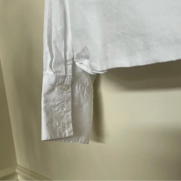 Zara Poplin Shirt With Front Knot - Picture 10 of 11